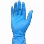 Food Processing Disposable Nitrile Examination Gloves Bacterial Penetration