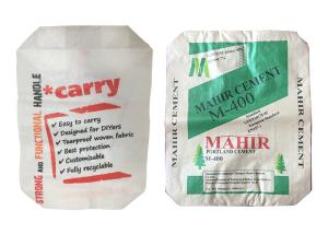 Quality 600mm Width BOPP Laminated Pp Woven Bag , Polypropylene Rice Bags wholesale