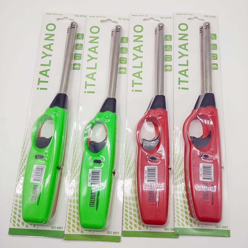 Dy-B007 Hot Selling Wholesale Refillable Gas Outdoor or Home BBQ Lighter