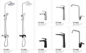 Quality Deck Mounted Waterfall Sink Tap Washroom Chrome Bathroom Faucets wholesale