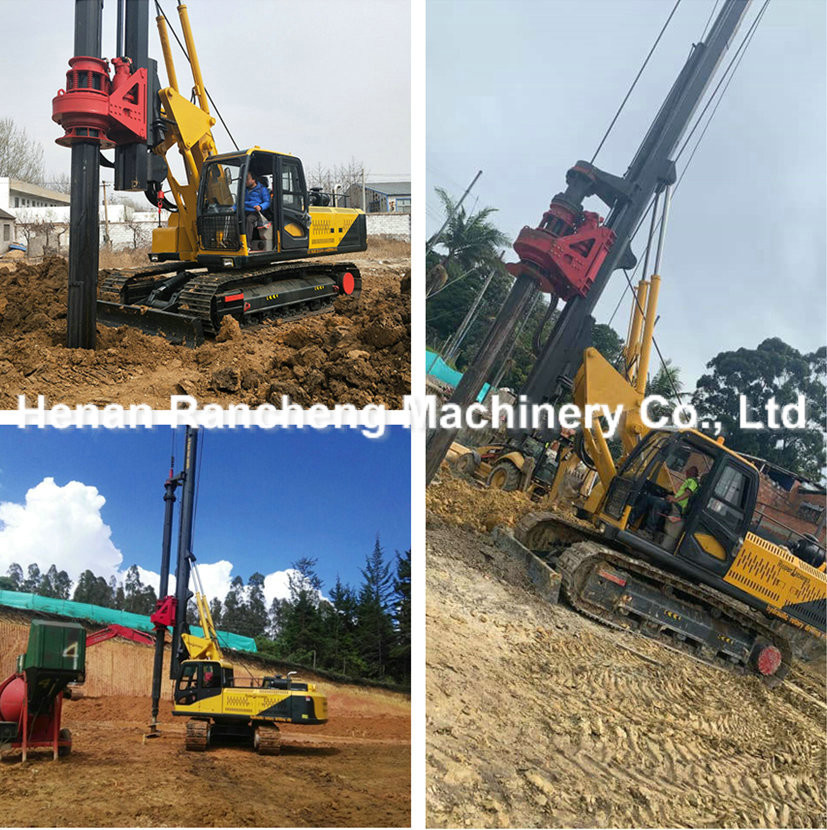 20m Rotary Drilling Rig Intelligent Operation And Display Point And Touch Control Panel Drilling Rig