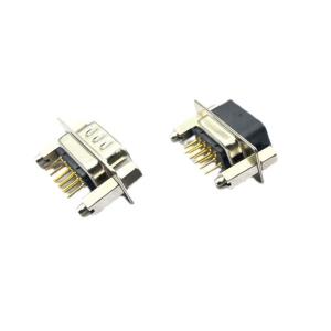 Quality 1.0AMP Male Female Right Angle D-SUB Connectors DB9 9pin PCB Mount wholesale