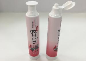 Quality D30 * 129mm 70g AL Barrier Laminated Children Toothpaste Tube With Doctor Cap wholesale