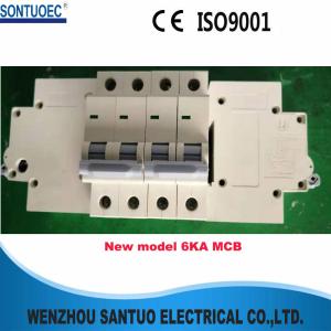 Quality 1P 63A 230V Miniature MCB Circuit Breaker 6kA Breaking wholesale