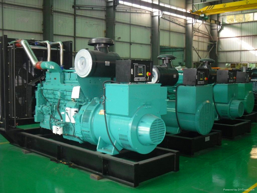 40kw to 480kw diesel silent cummins generator 600kva Turbocharging modem GSM
