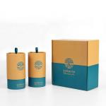 Eco 1200g Cardboard Corrugated Kraft Box Mailer Packaging With Tube