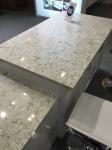 Pre cut quartz stone vanity top Eased Edge Water Absorption < 1.0%