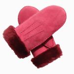 Wholesale sheepskin warm gloves mittens in winter