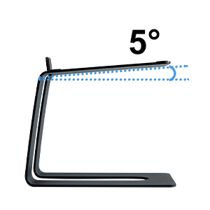 Small Medium Bookshelf Computer Speakers Multifunctional Metal/Aluminum Speaker Stands