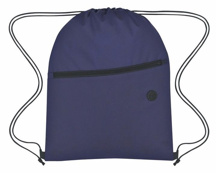 Recycled Foldable Nylon Polyester Tote Bag with logos polyester shopping bag Custom advertising handle non woven bag PAC