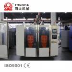 Small HDPE Bottle Making Machine Double Station Extrusion Plastic Blowing