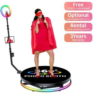 Quality 500KG Load-bearing Design iPad Photo Booth Shell for Birthday and Wedding Automatic wholesale