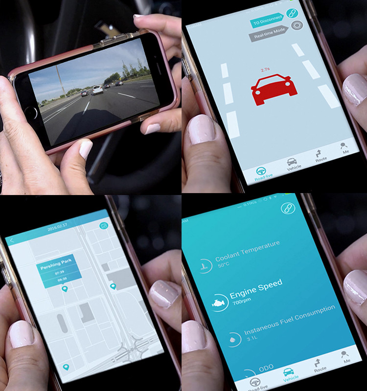 GPS Adas Car System Forward Collision Alert And Lane Departure Warning