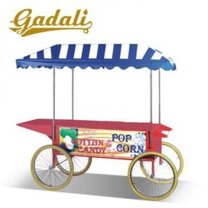 Quality L2100mm Cotton Candy Popcorn Machine Cart Commercial wholesale