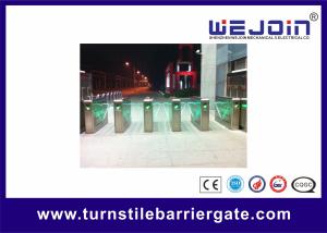 China Electric Turnstile Price Flap Barrier, Sliding Flap Turnstile Gate on sale