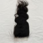 Body wave 5X5 Transparent HD Lace Frontal Raw Indian High Quality Human Hair