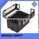 SACMC094 All black ABS nail polish case storage