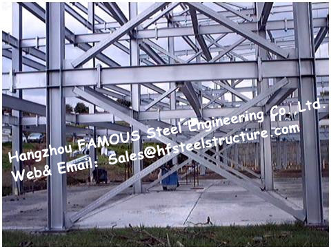 Professional Commercial Steel Buildings , Steel Structure Office Building