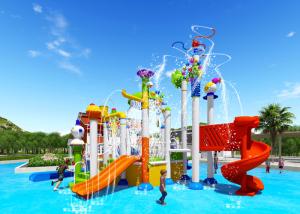 Quality Children Water Park Equipment Outdoor Water Playground Customized Design wholesale