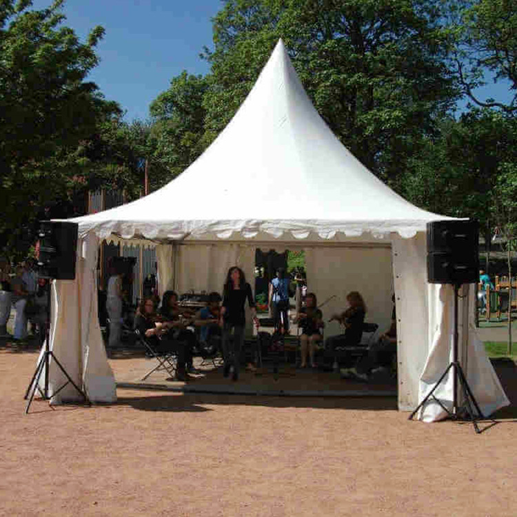 Aluminum Alloy Frame Party Pagoda Event Tent White Color