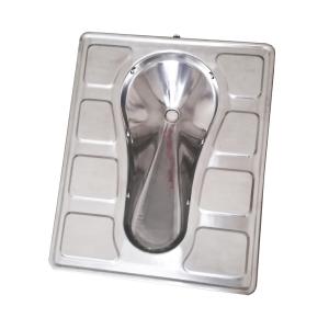 Quality 1.5mm Railway Carriage Interiors 304 Vacuum Stainless Steel Squatting Toilet wholesale