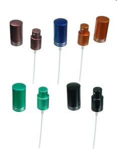 Quality 13/415 15/415 18/415 Aluminum Perfume Sprayer With Aluminum Over Cap wholesale