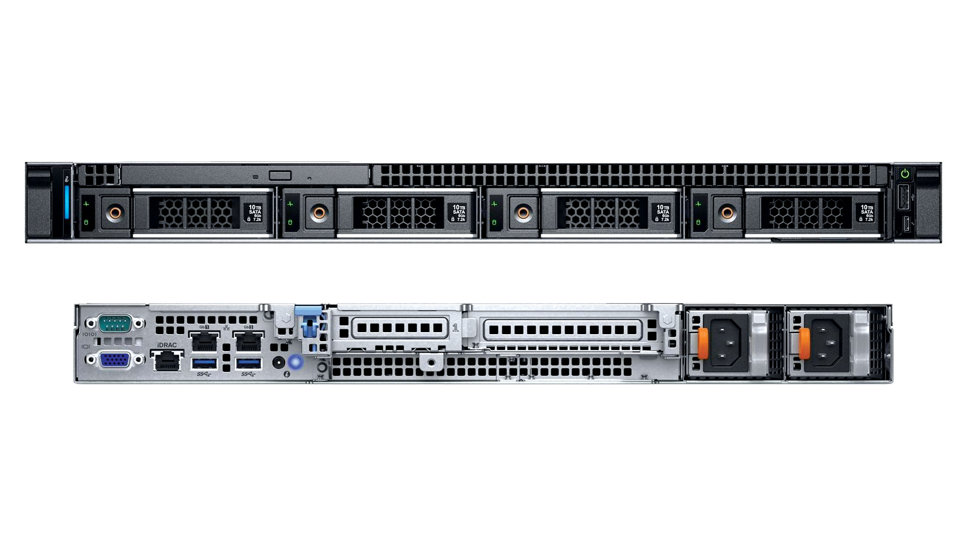 Enterprise level Server Intel Xeon E-2224 16G Memory DELL PowerEdge R340 Rack Server a server system