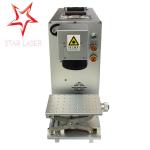 Non Metal Serial Number Engraving Machine , 30 W Fiber Laser Marking Machine