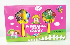 Quality Windmill Shape Lollipop Multi fruit flavor Hard Candy Sticks Funny And Tasty/HACCP,ISO wholesale