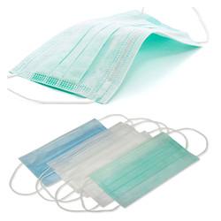 Quality Green Disposable Mouth Mask Non Woven Disposable Dust Respirators wholesale