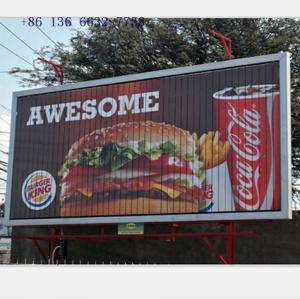 Quality Eco advertising outdoor three sided advertising board wholesale