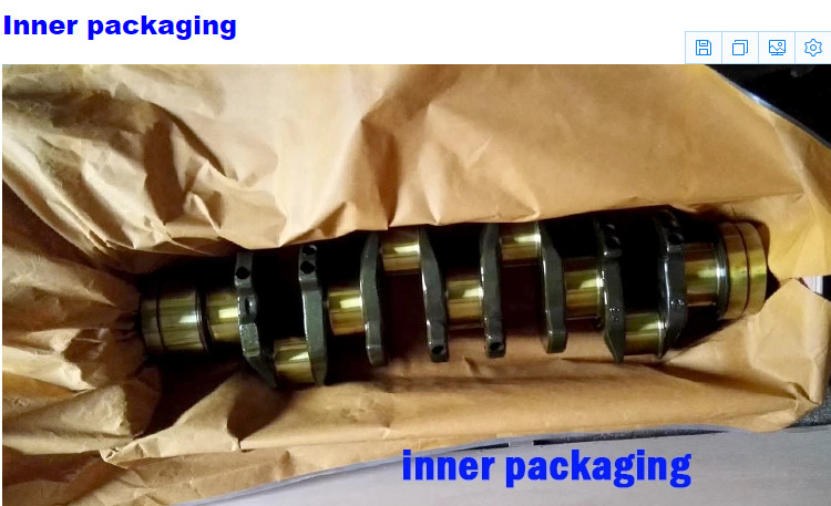 Mitsubishi 8DC91 8DC92 Diesel Engine Crankshaft ME996186