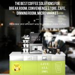 Smart Touch Screen Cafe Vending Machine For Commercial Use