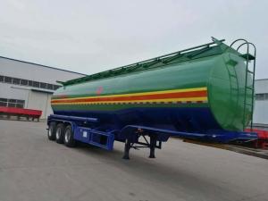 Quality 2/3 Axles Heavy Duty Aluminum Crude Oil Fuel Tank Tanker Semi Trailer with BPW Axle wholesale