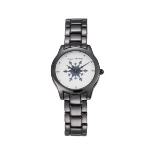 Quality OEM Fashion 34mm Snowflake Ladies Skeleton Watch Custom With Chronograph wholesale