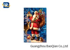 Quality Customized PET 3D Printed Christmas Card / Lenticular Card Printing wholesale