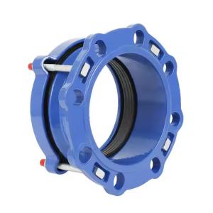 Quality Wide Range Cast Iron Universal Fittings HDPE And PVC Pipe Flange Adapters Stainless Steel Connectors wholesale
