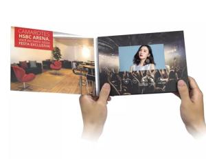 Quality 4 inch HD screen Video Marketing Mailers , digital Video Direct Mailers ODM wholesale