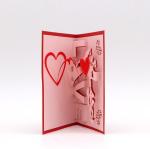 Custom Love Confession Card Creative Gift Greeting 3D Birthday Card