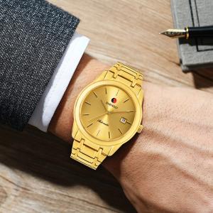 Quality Fashion Stainless Steel Alloy Case 3ATM Automatic Mechanical Watch For Business Men wholesale
