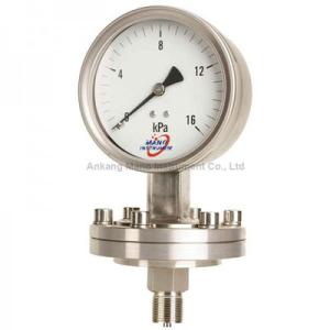 Quality PG-075 Low pressure diaphragm pressure gauge wholesale