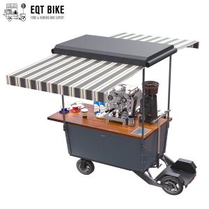 Quality EQT Street Vending Carts OEM Beer Electric Food Cart Metal Frame wholesale