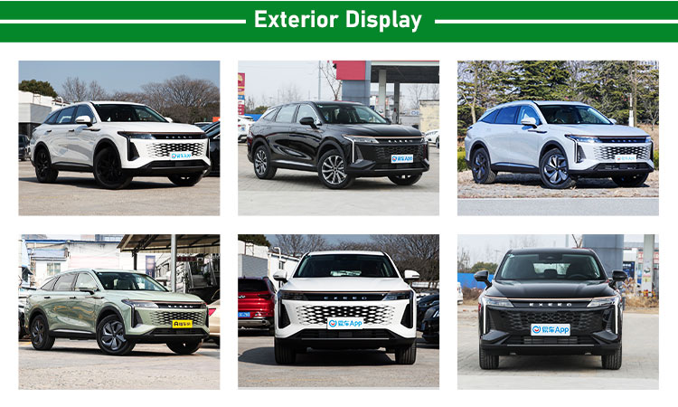 Exeed Yaoguang 2024 Cars Gas Petrol White High Speed Zhuifeng ET i LingYun Lanyue VX TXL Auto Large SUV Level in Month 12