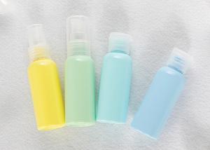 Quality Plastic Pet Cosmetic Travel Kit 30ml 50ml OEM With Pump Sprayer Screw Cap wholesale