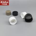 18mm Cosmetic Bottle Cap 20mm 24mm 28mm PP Screw Cap For Smooth Ribbed Bottle