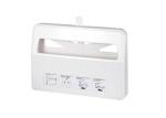 Wall Mounted Health Gards Toilet Seat Cover Dispenser White For Hand Cleaning