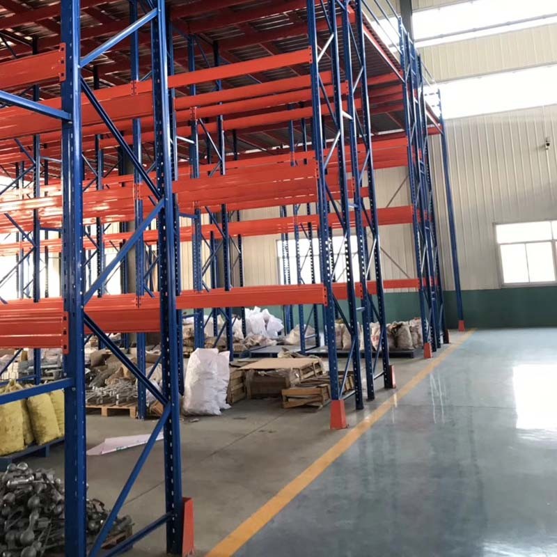 Powder Coated Adjustable Pallet Rack Shelving / Warehouse Rack
