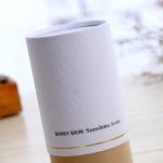 Custom Eco Friendly Skin Care Paper Tube Packaging Cosmetic Perfume Kraft Paper