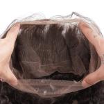Factory supply Brazilian Human Hair 22 x 4 x 2 Silk Straight 360 lace frontal