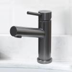 Ss304 Gunmetal Basin Tap Steel 316 Lavatory Watermark Faucet stainless grey